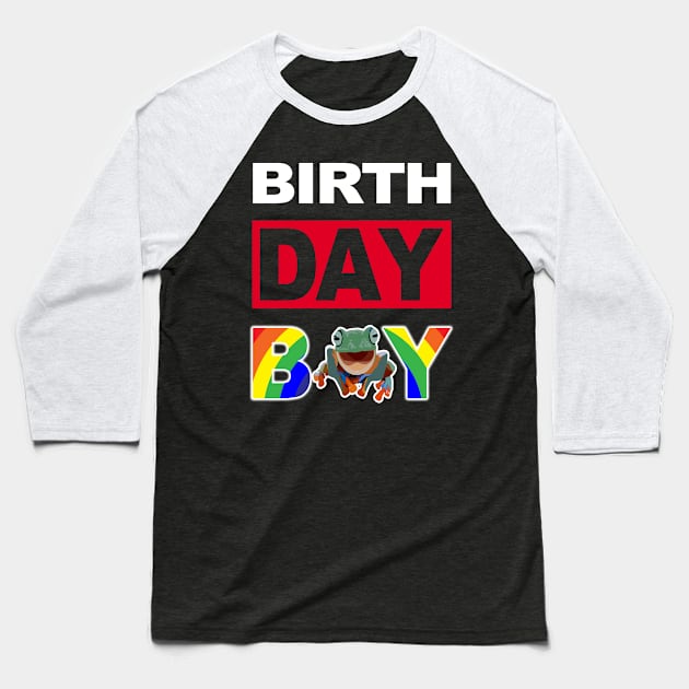 Birth Day Boy Baseball T-Shirt by cerylela34